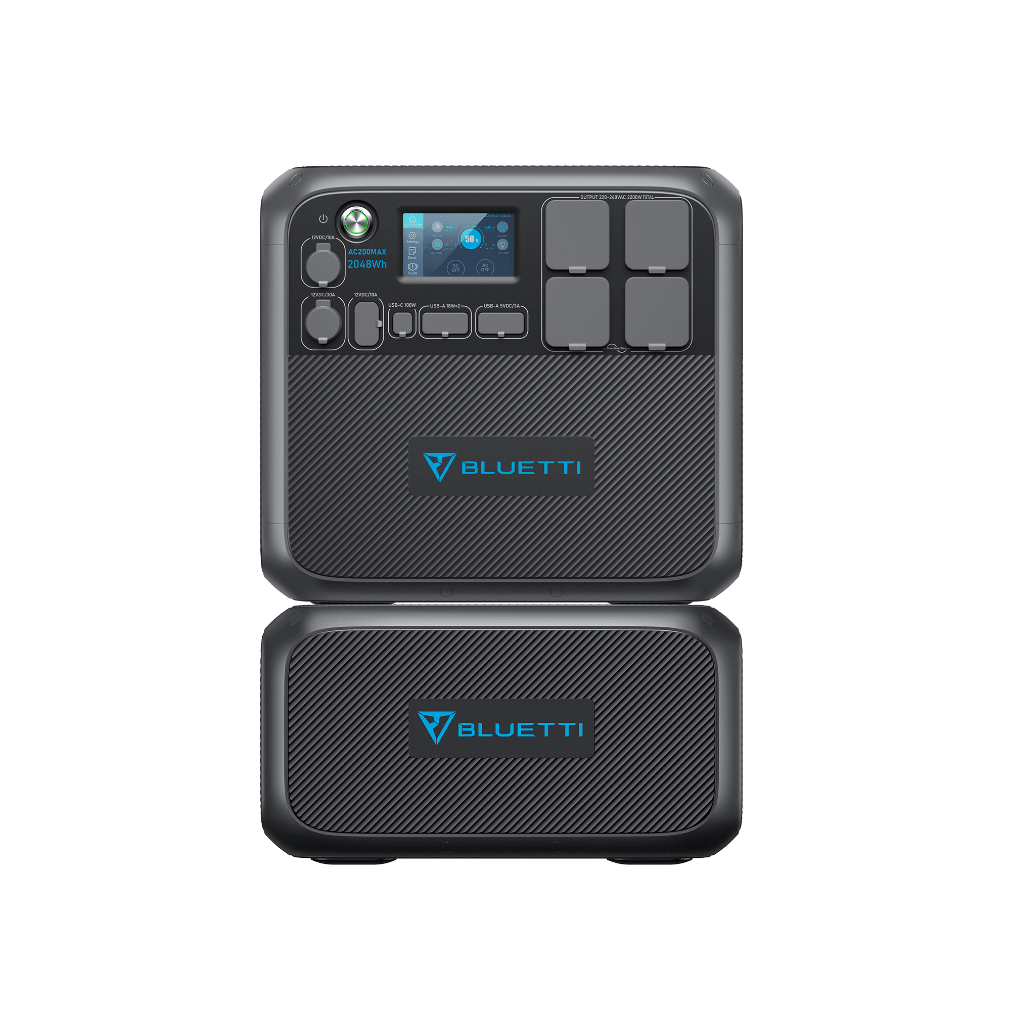 BLUETTI AC200MAX Central Elétrica Expansível | 2.200 W 2.048 Wh 14