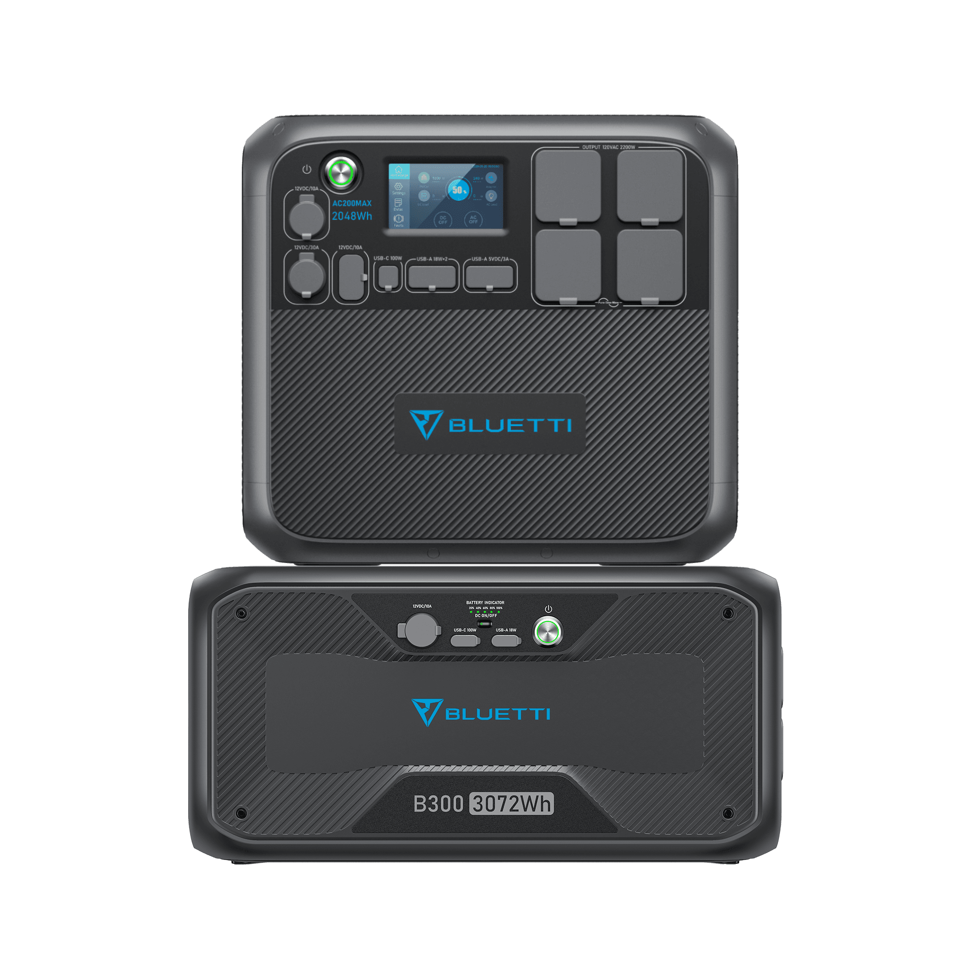 BLUETTI AC200MAX Central Elétrica Expansível | 2.200 W 2.048 Wh 15