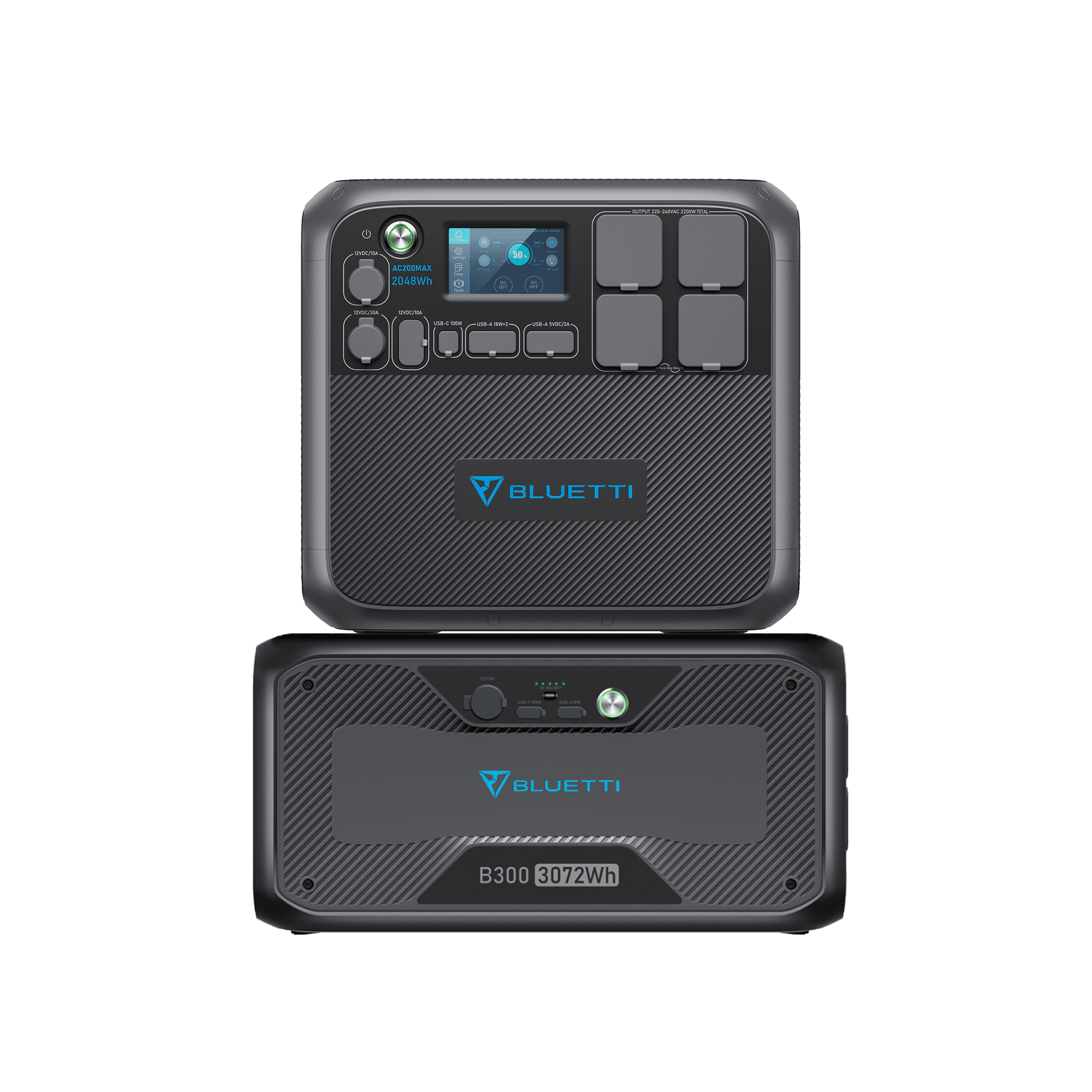 BLUETTI AC200MAX Central Elétrica Expansível | 2.200 W 2.048 Wh 17