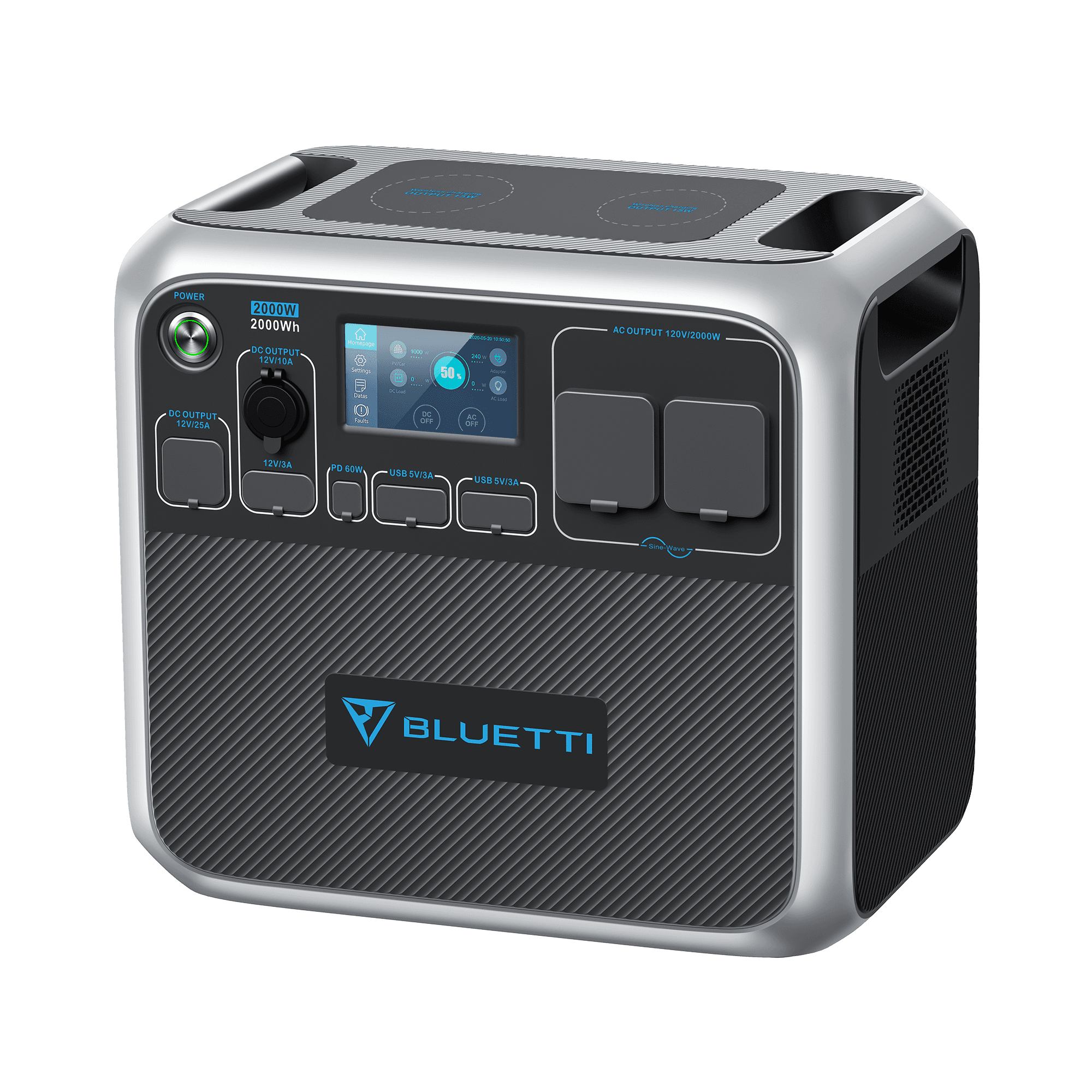 BLUETTI AC200P Estação de Energia Portátil | 2.000 W 2.000 Wh 6