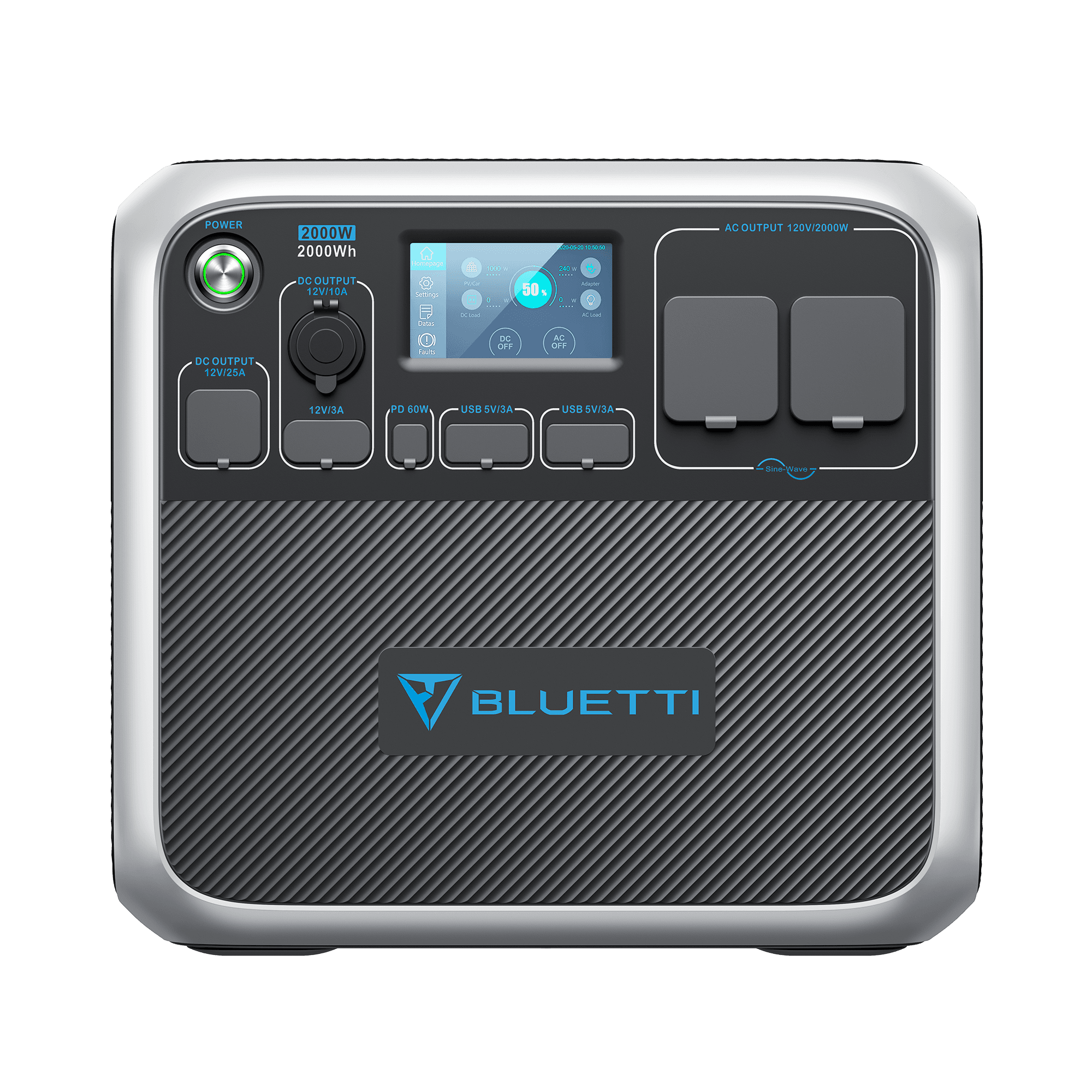 BLUETTI AC200P Estação de Energia Portátil | 2.000 W 2.000 Wh 2