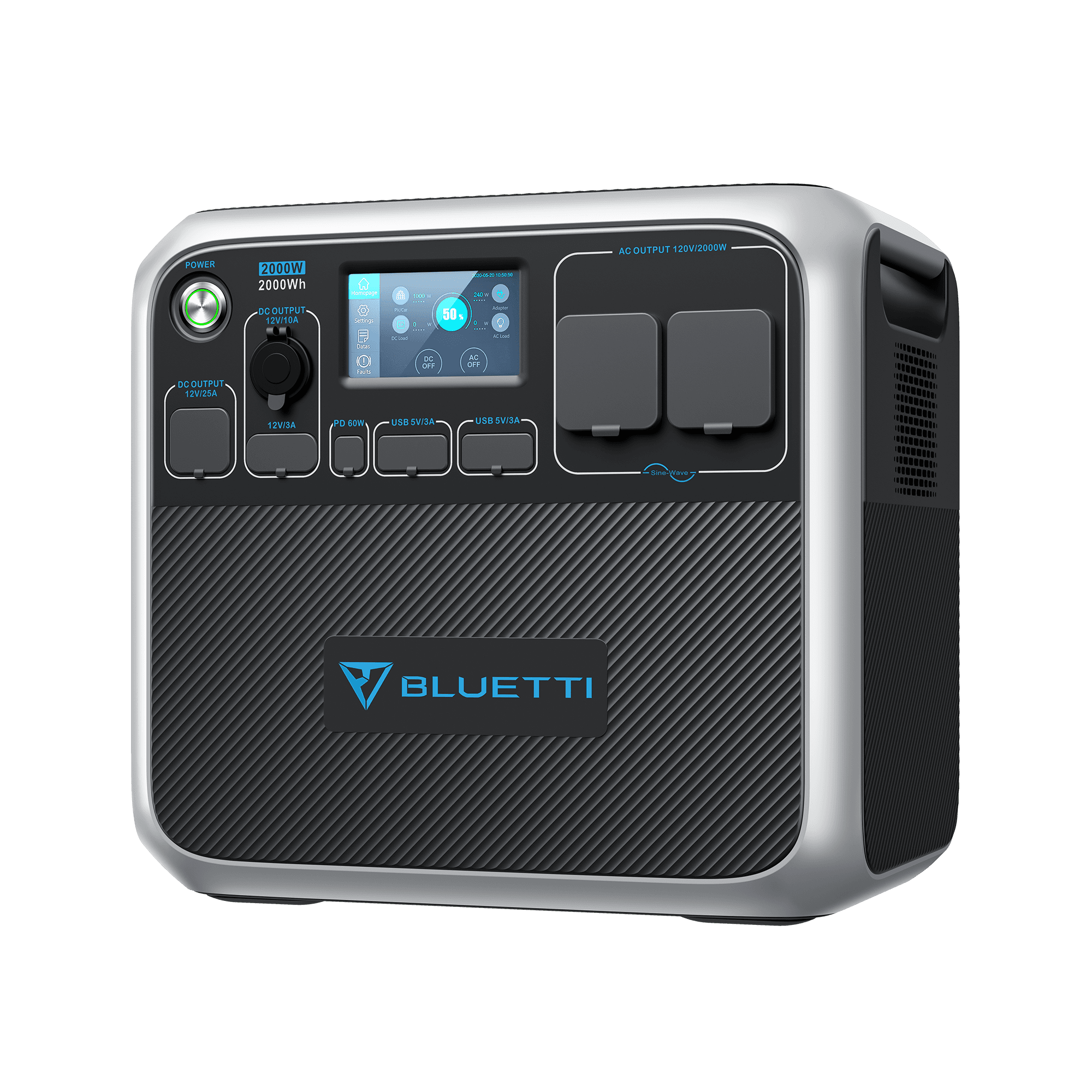 BLUETTI AC200P Estação de Energia Portátil | 2.000 W 2.000 Wh 4