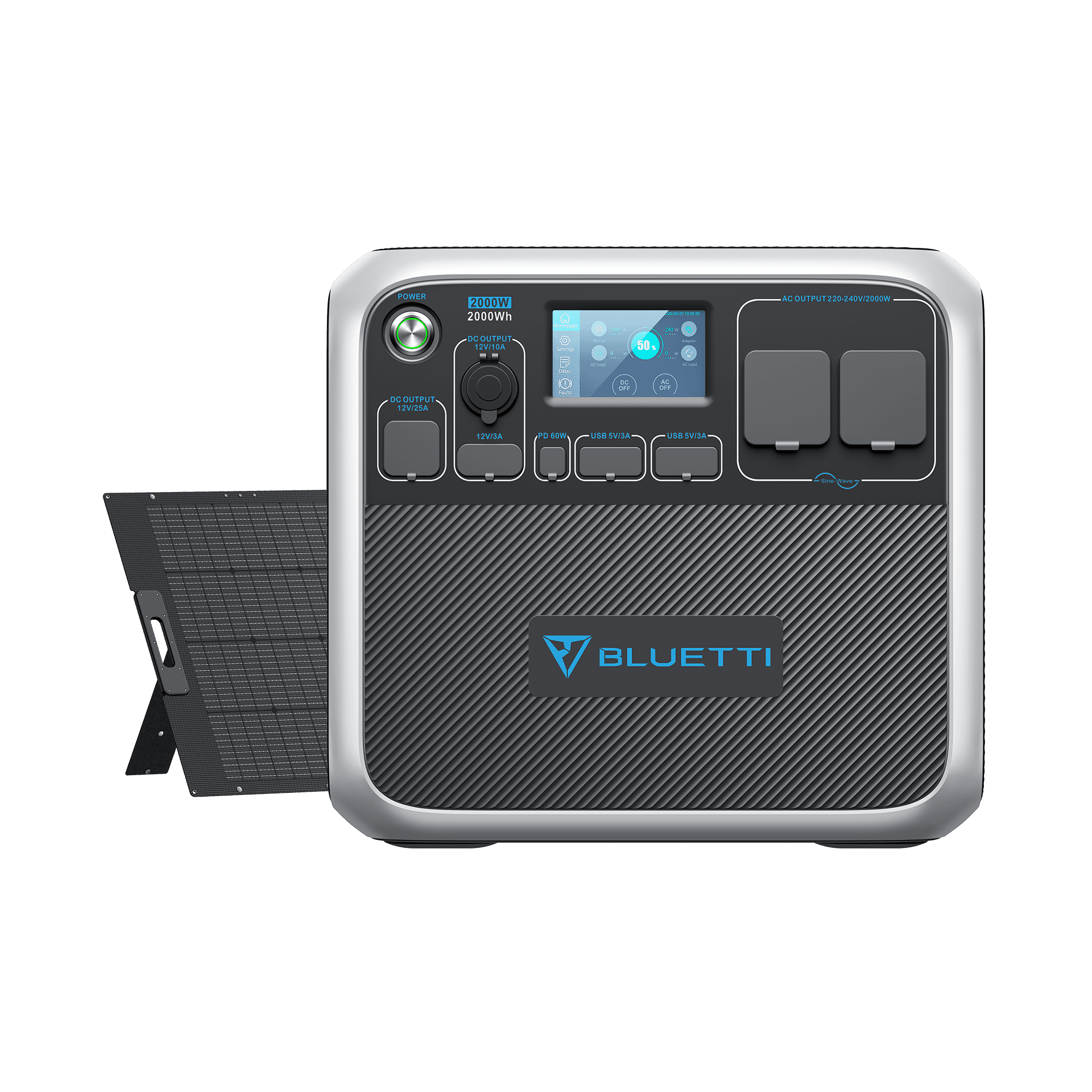 BLUETTI AC200P Estação de Energia Portátil | 2.000 W 2.000 Wh 18