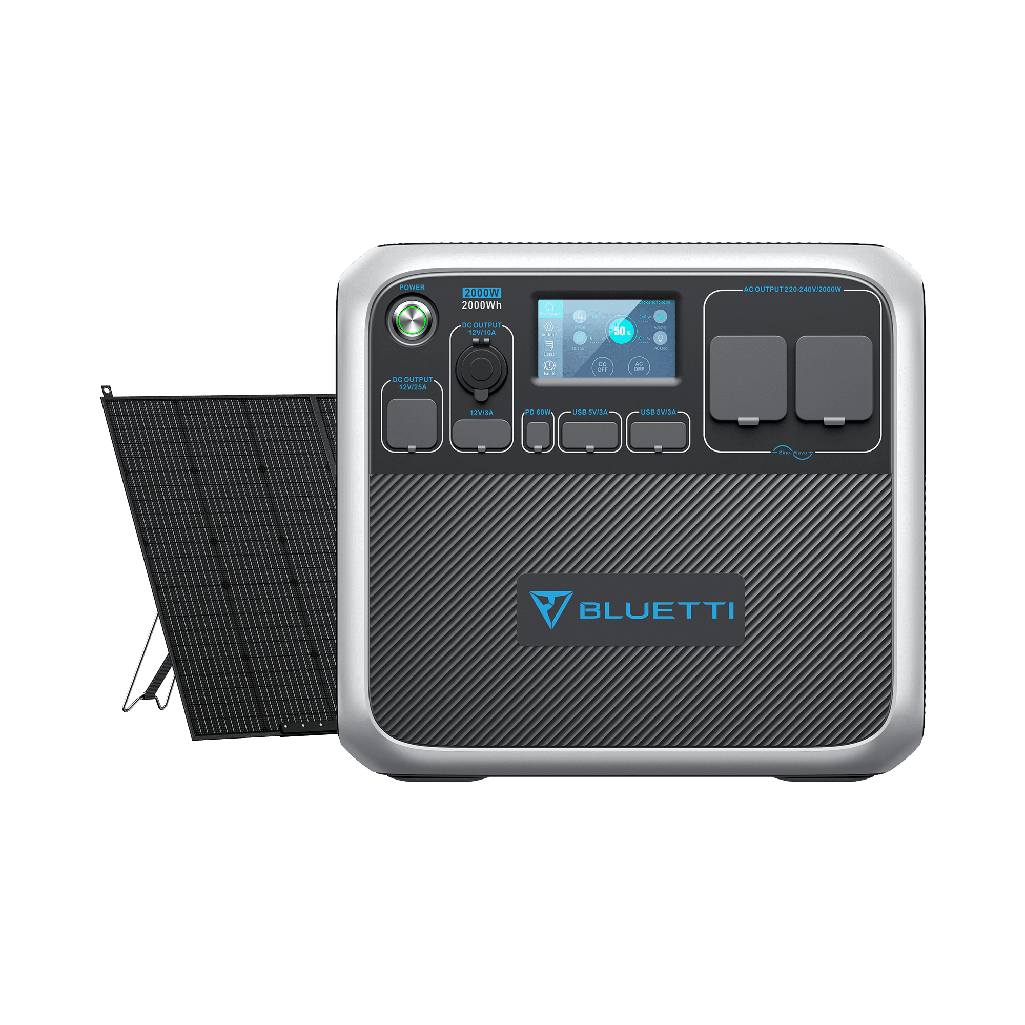 BLUETTI AC200P Estação de Energia Portátil | 2.000 W 2.000 Wh 19