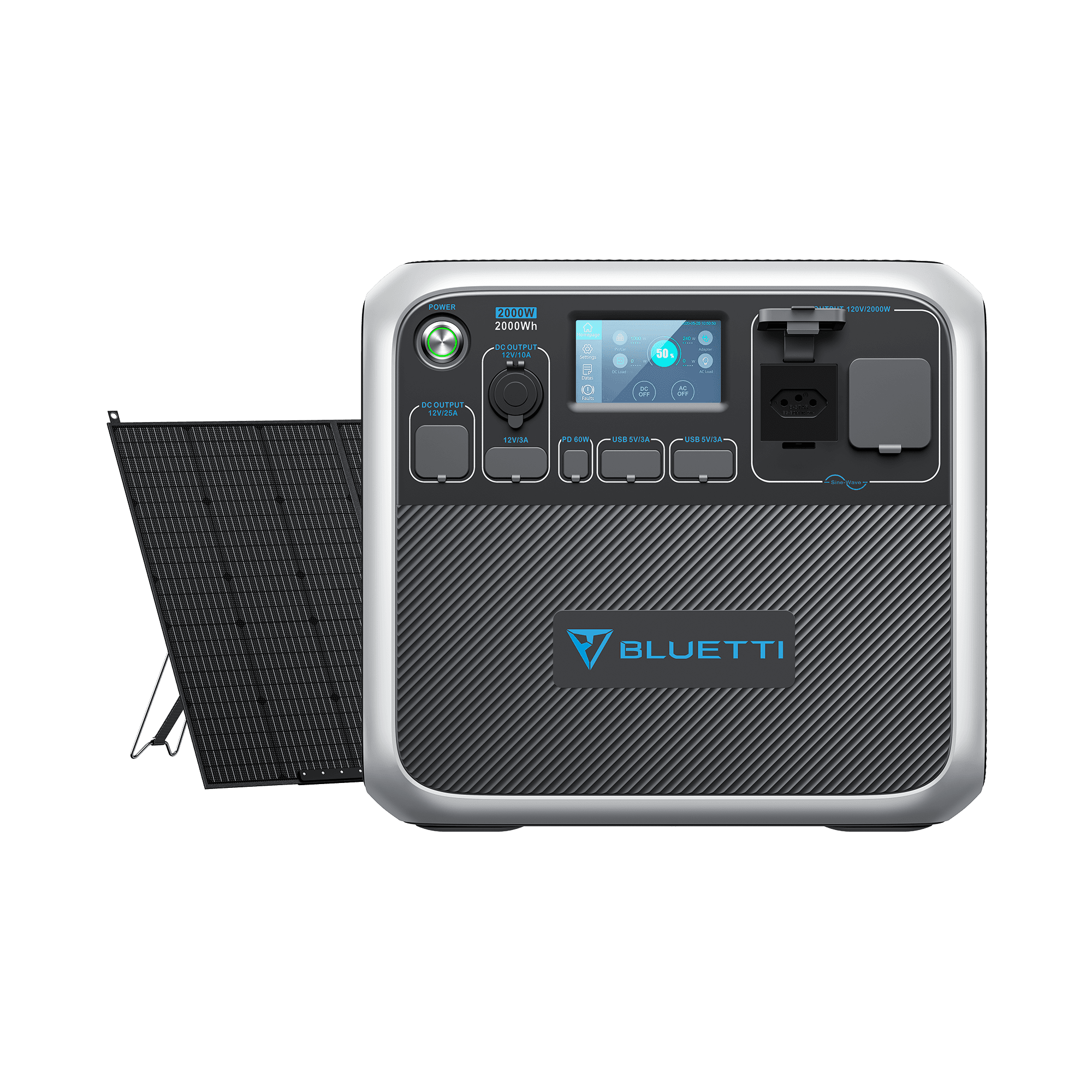BLUETTI AC200P Estação de Energia Portátil | 2.000 W 2.000 Wh 13