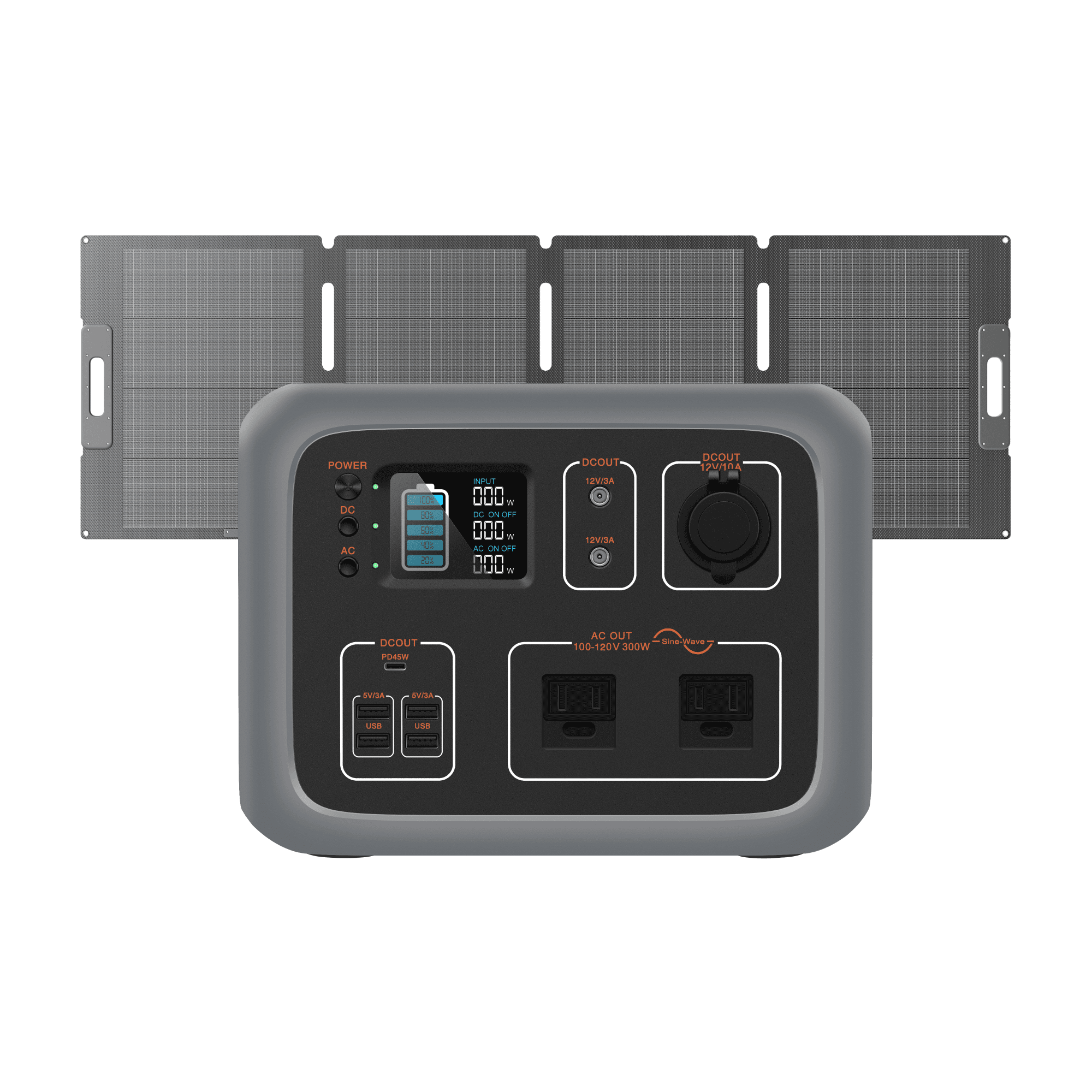 BLUETTI AC50S Estação de Energia Portátil | 300 W 500 Wh 4