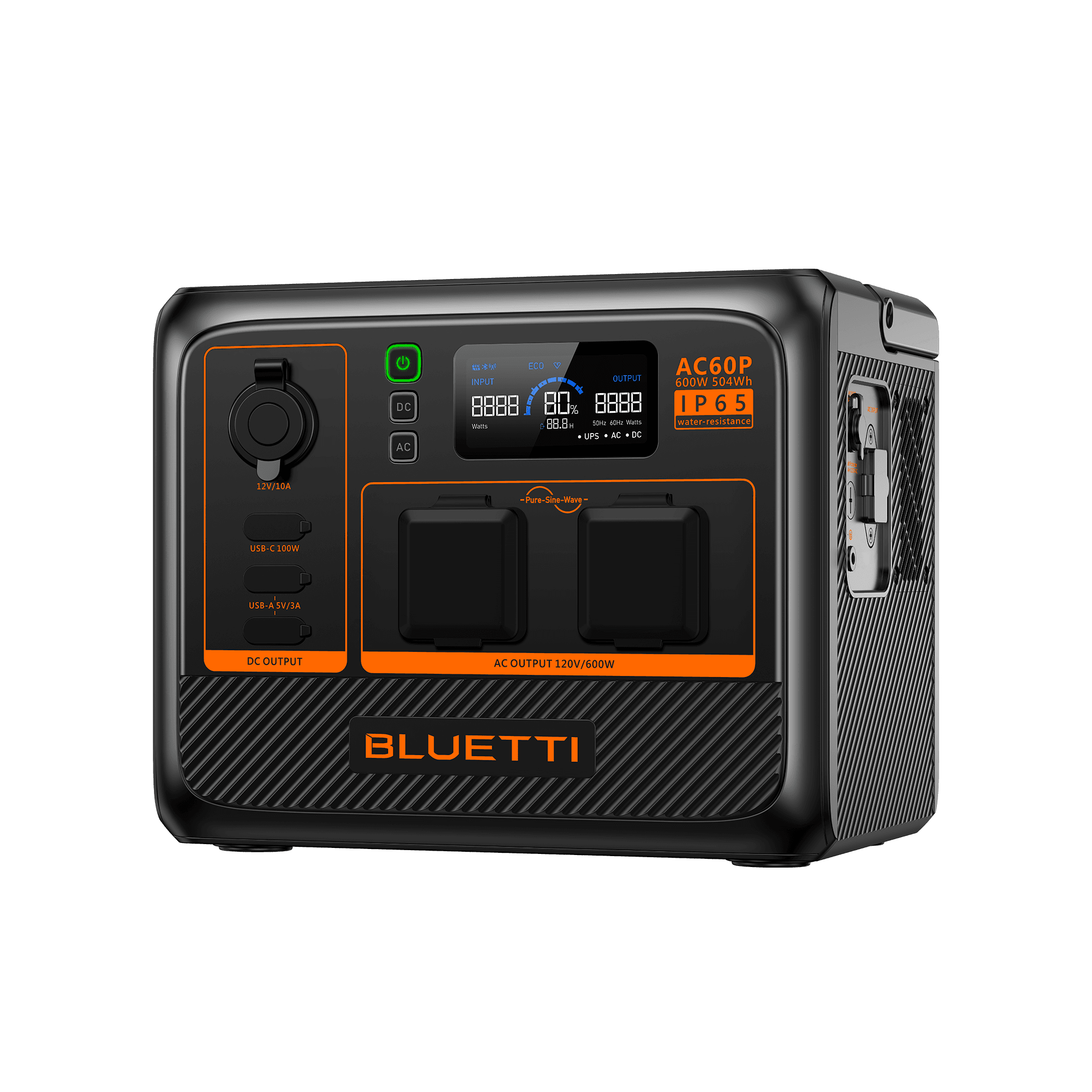 BLUETTI AC60P Estação de Energia Portátil | 600 W 504 Wh 3