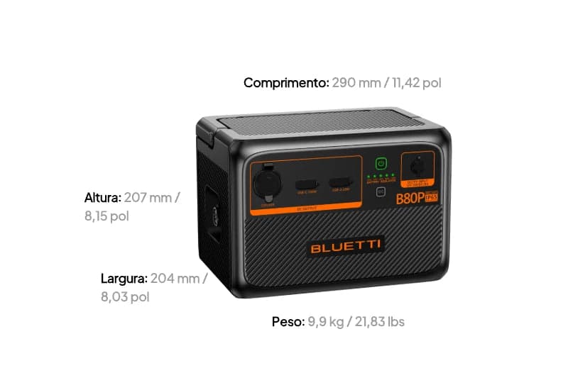 Especificações visuais