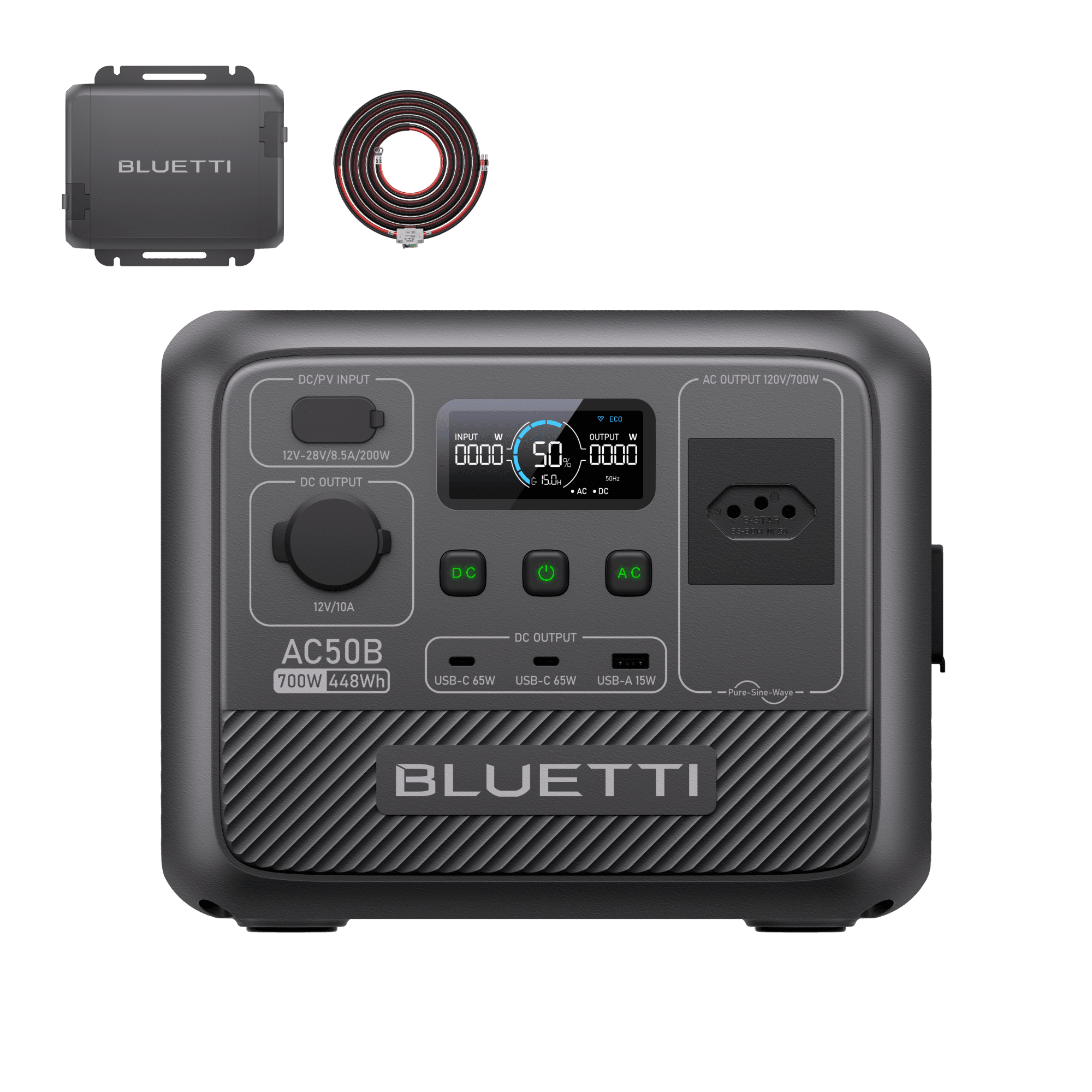 BLUETTI Charger 1: Carregue a estação de energia portátil enquanto dirige 9