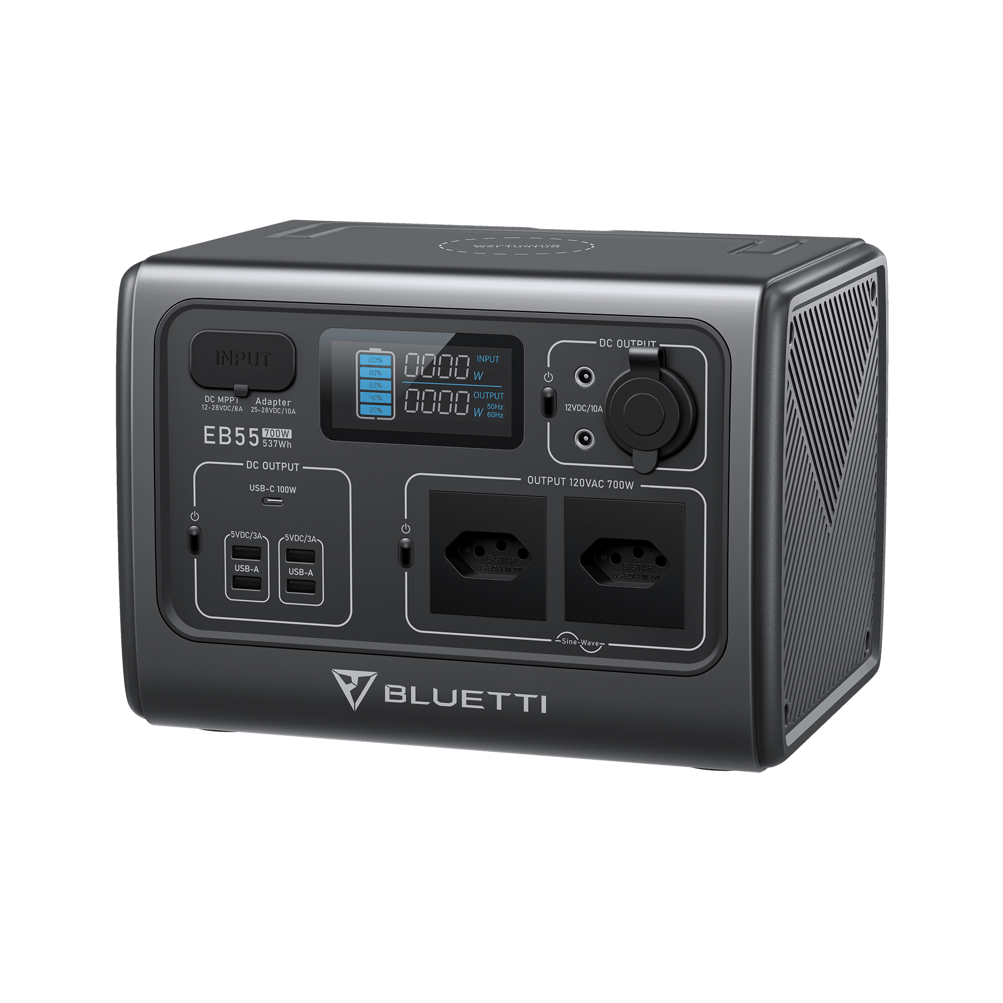 BLUETTI EB55 Estação de Energia Portátil | 700 W 537 Wh 4