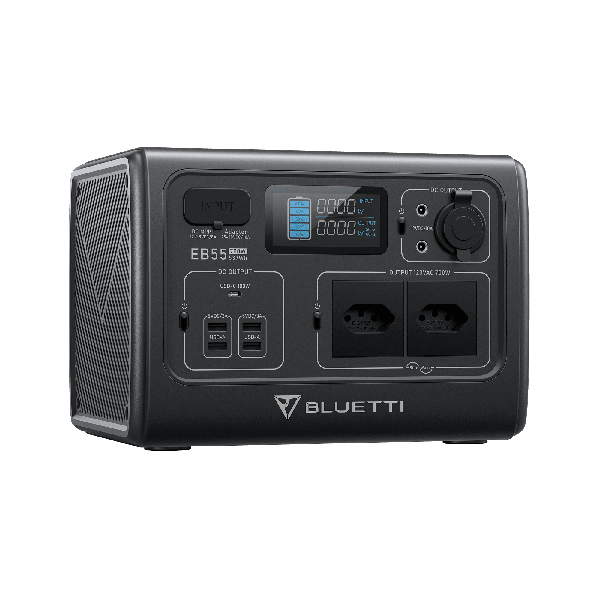 BLUETTI EB55 Estação de Energia Portátil | 700 W 537 Wh 5