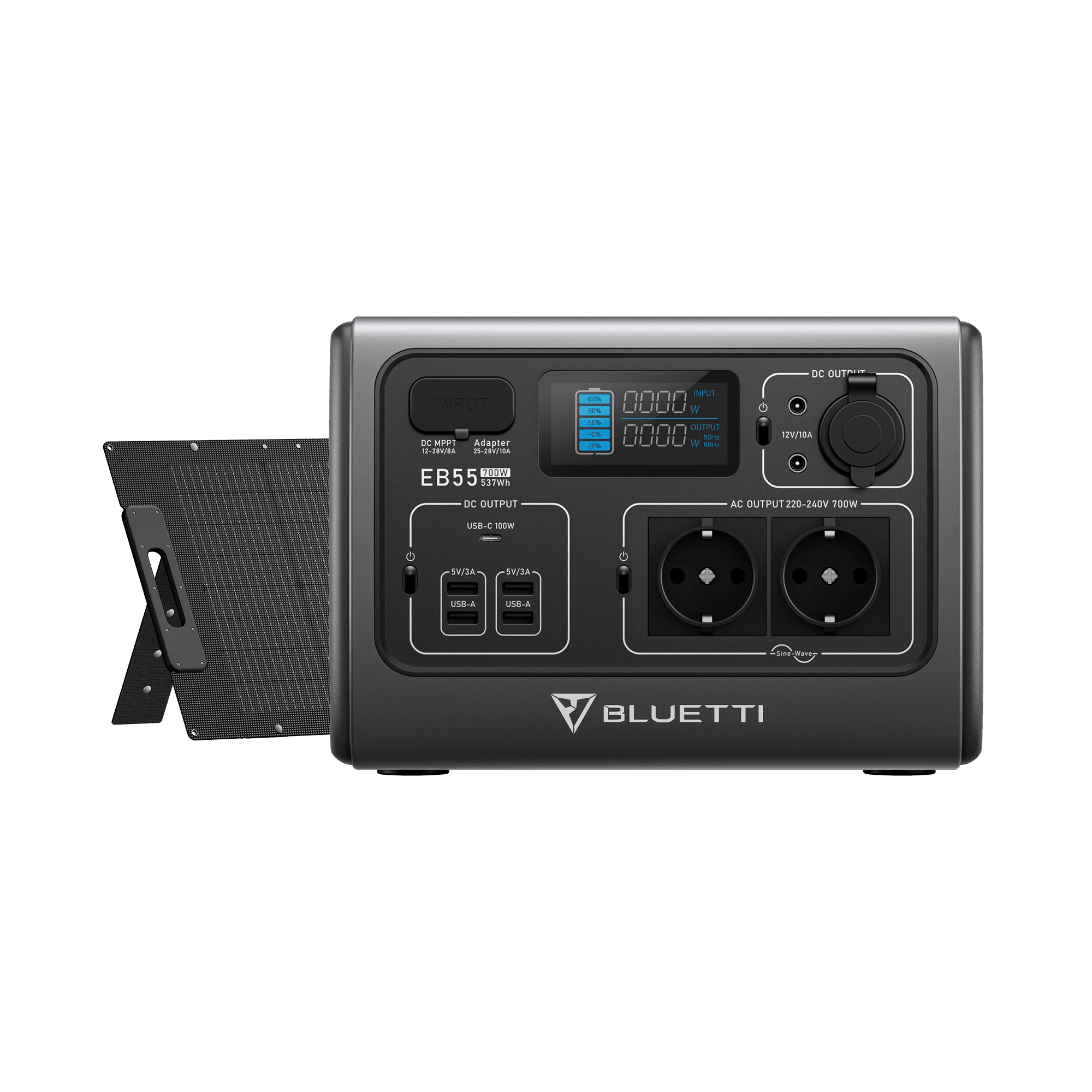BLUETTI EB55 Estação de Energia Portátil | 700 W 537 Wh 13