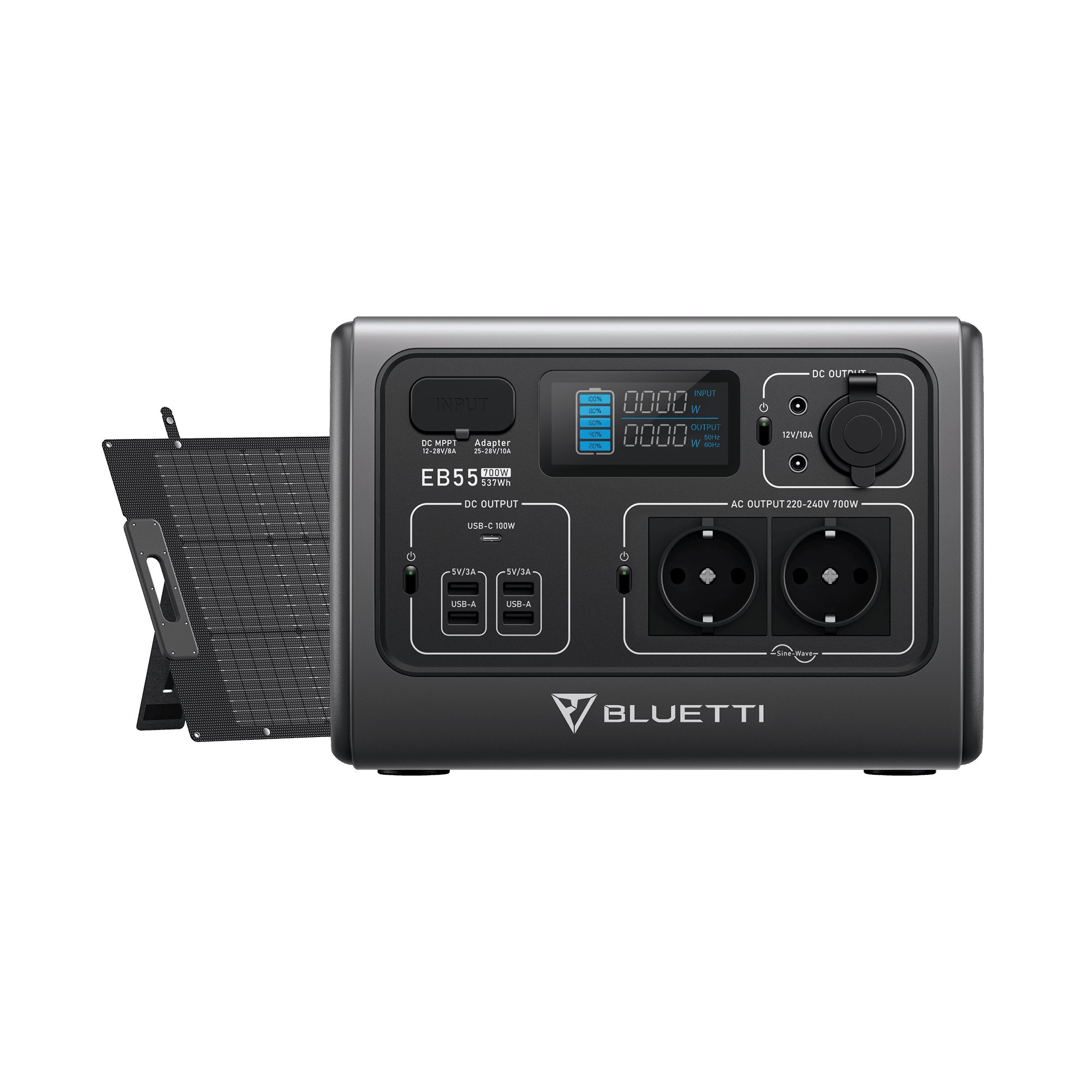 BLUETTI EB55 Estação de Energia Portátil | 700 W 537 Wh 14
