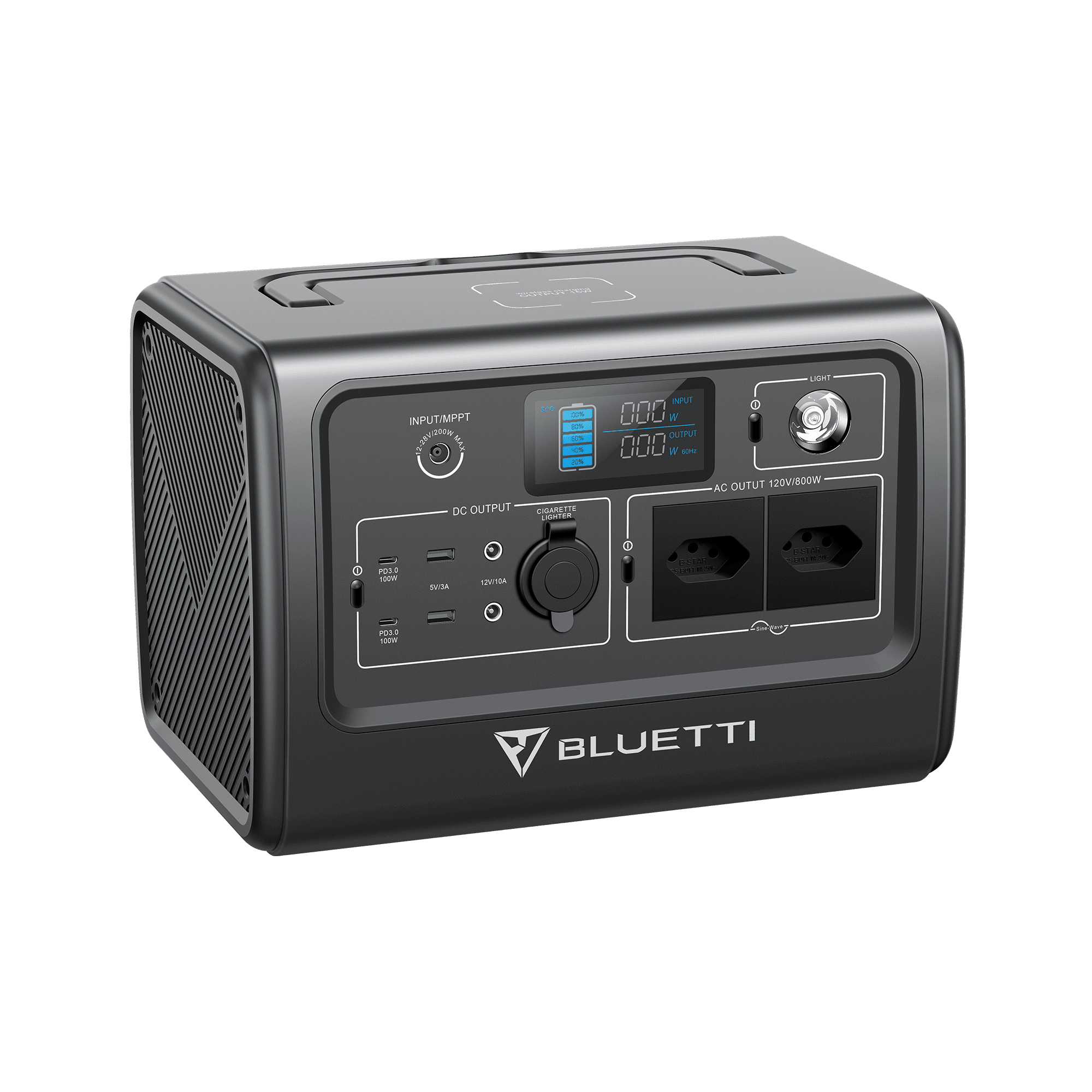 BLUETTI EB70S Estação de Energia Portátil | 800 W 716 Wh 4