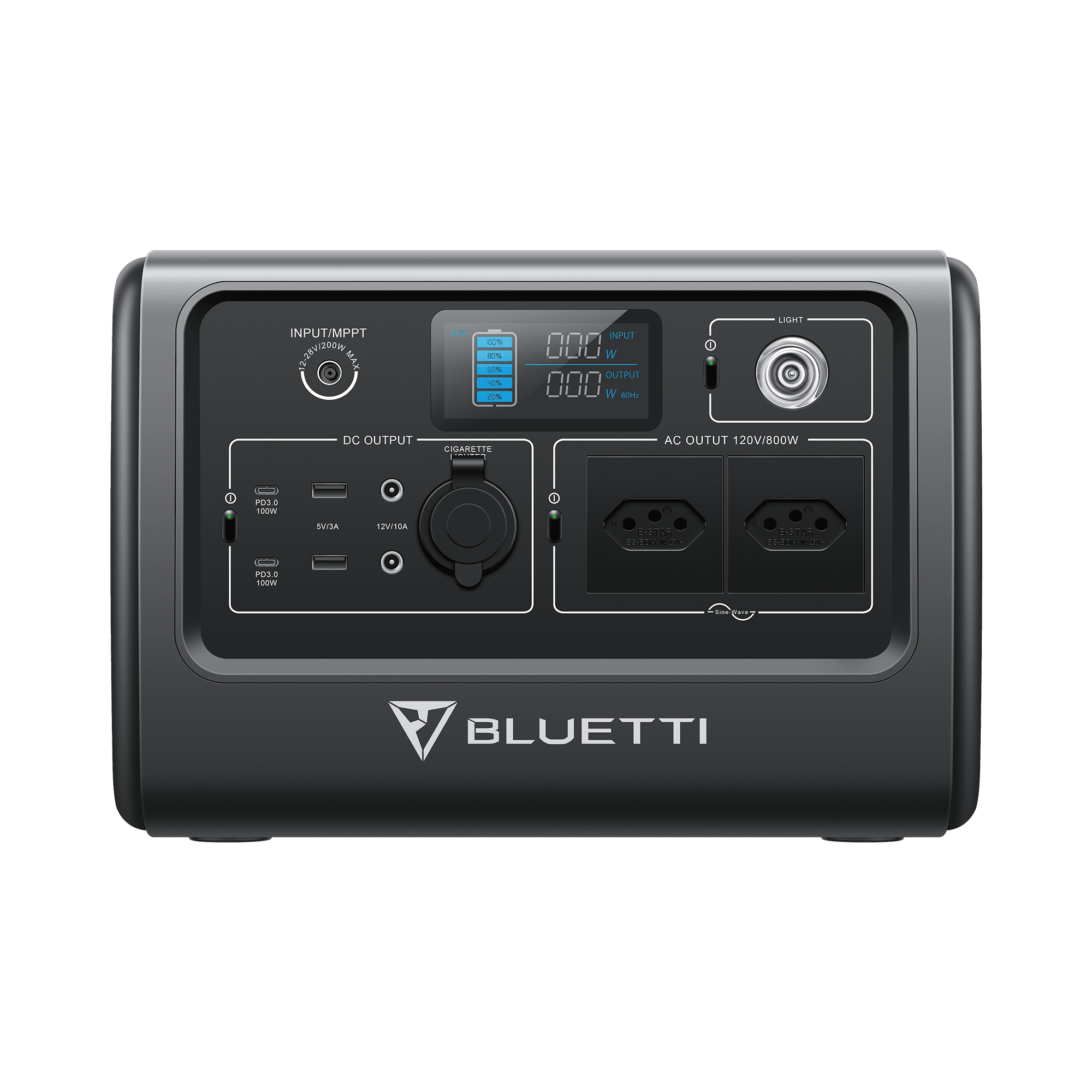 BLUETTI EB70S Estação de Energia Portátil | 800 W 716 Wh 2