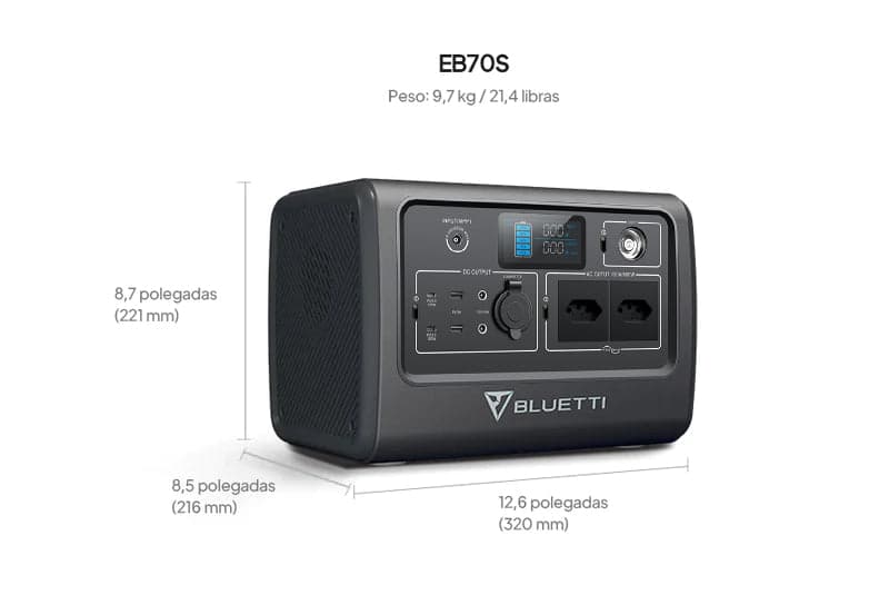 Especificações visuais