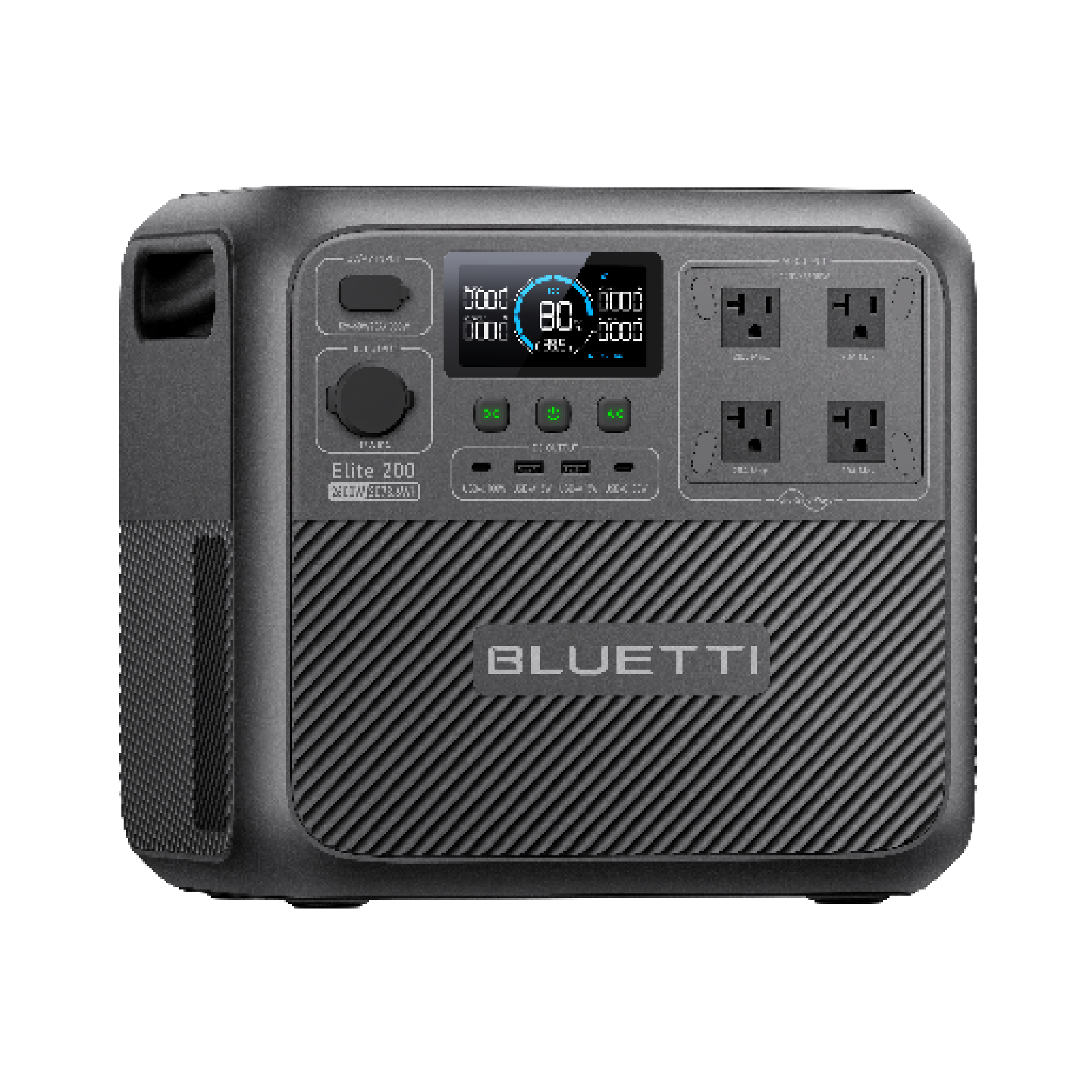 BLUETTI Elite 200 V2 Estação de Energia Portátil | 2.600 W 2.073,6 Wh 10
