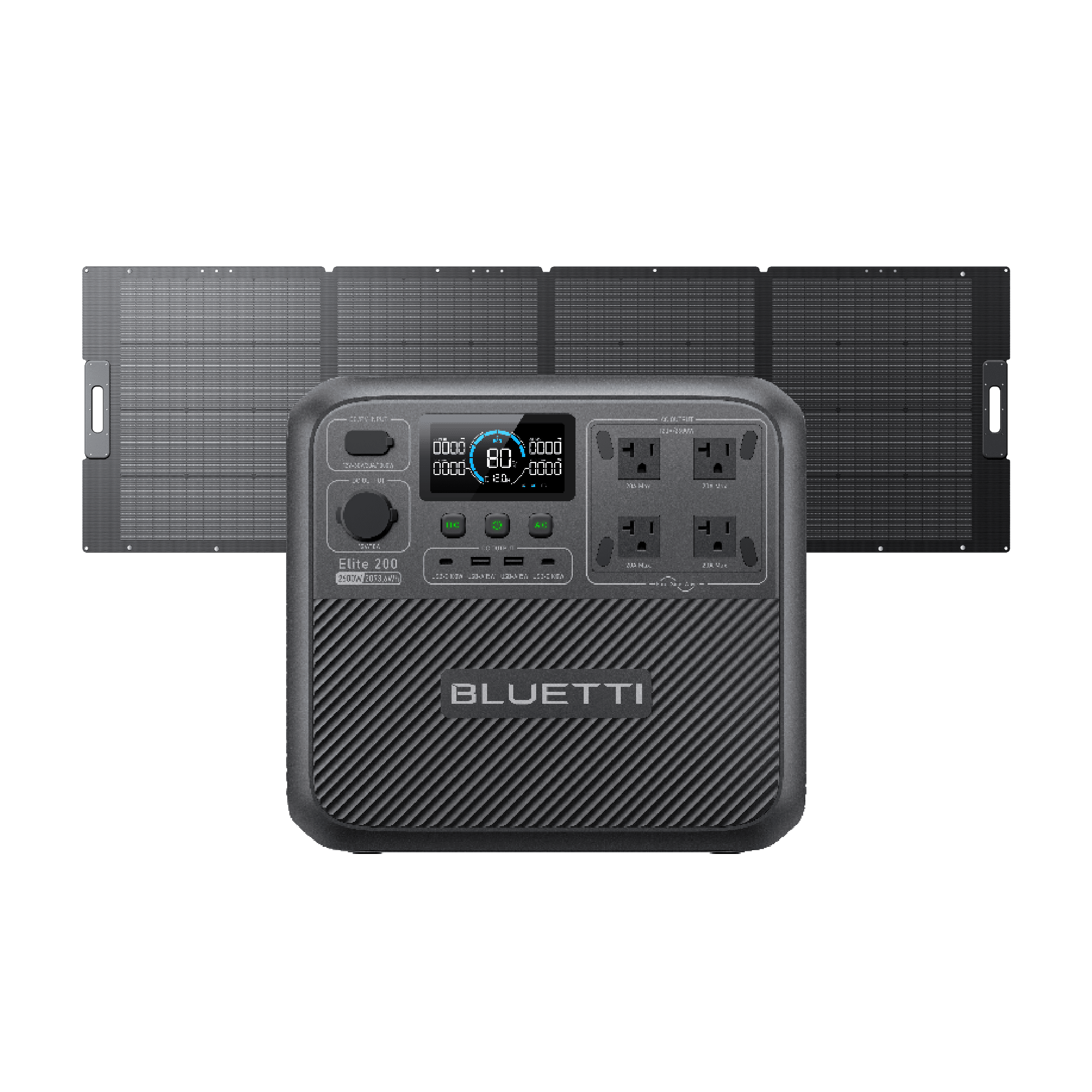 BLUETTI Elite 200 V2 Estação de Energia Portátil | 2.600 W 2.073,6 Wh 14
