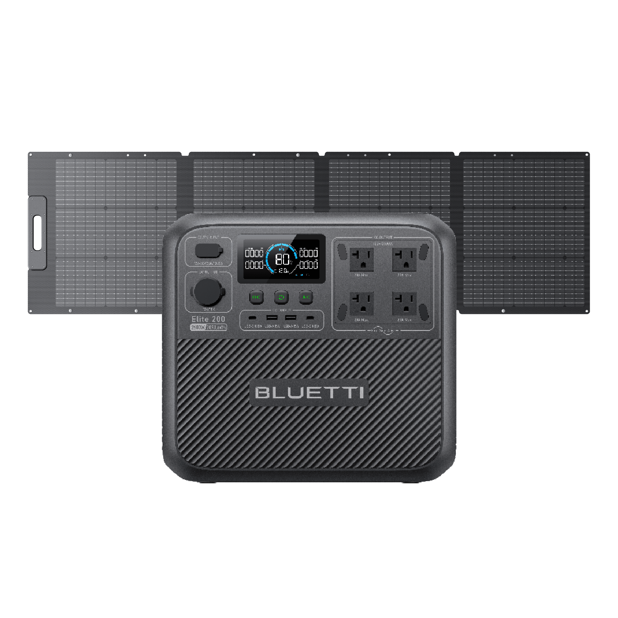 BLUETTI Elite 200 V2 Estação de Energia Portátil | 2.600 W 2.073,6 Wh 15