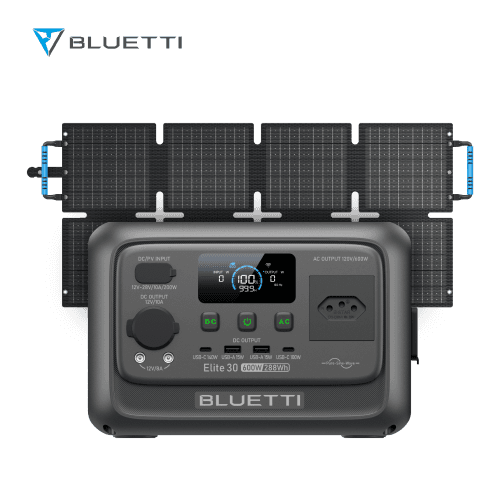 BLUETTI Elite 30 V2 Estação de Energia Portátil | 600 W 288 Wh 9