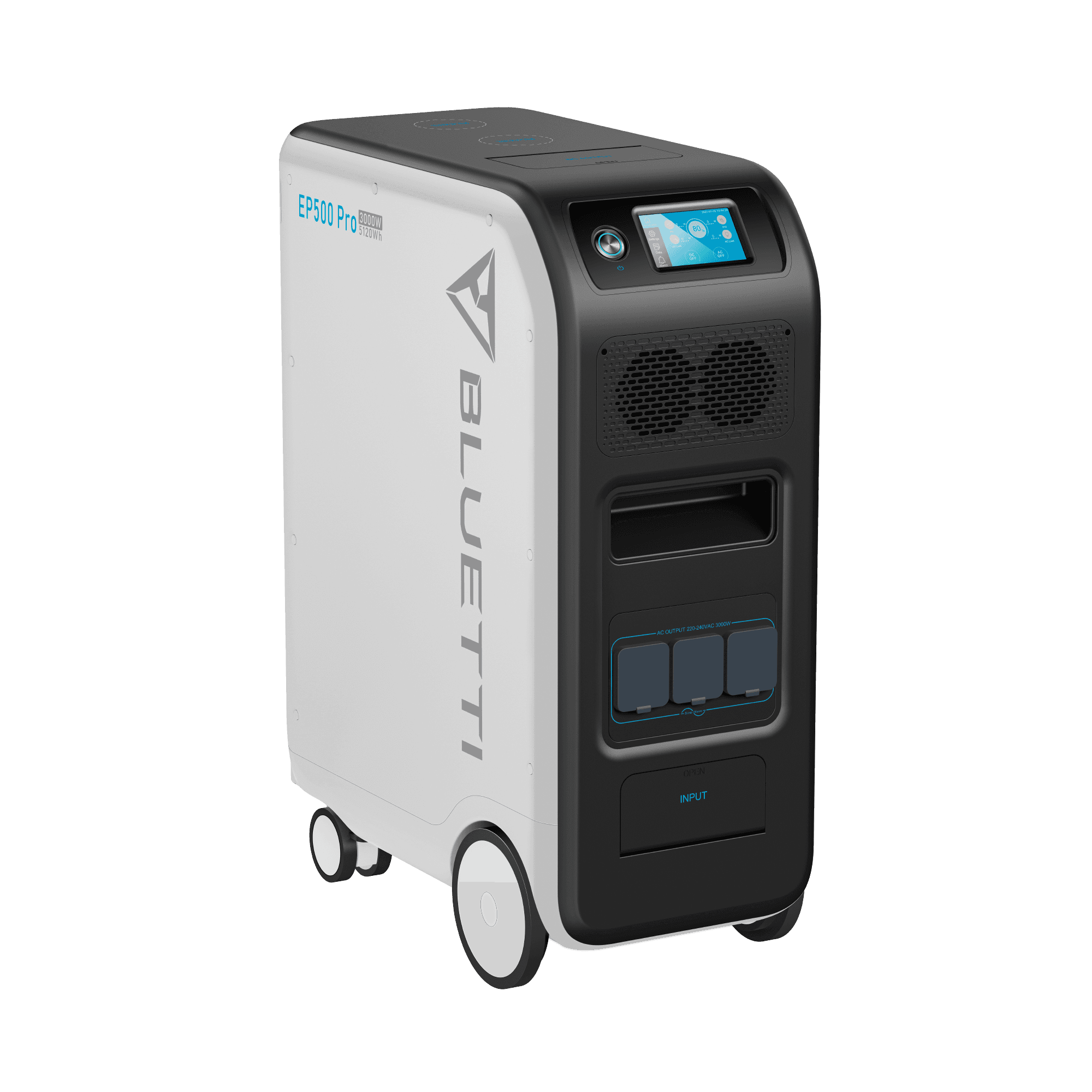 BLUETTI EP500Pro Estação de Energia Solar | 3.000 W 5.100 Wh 5