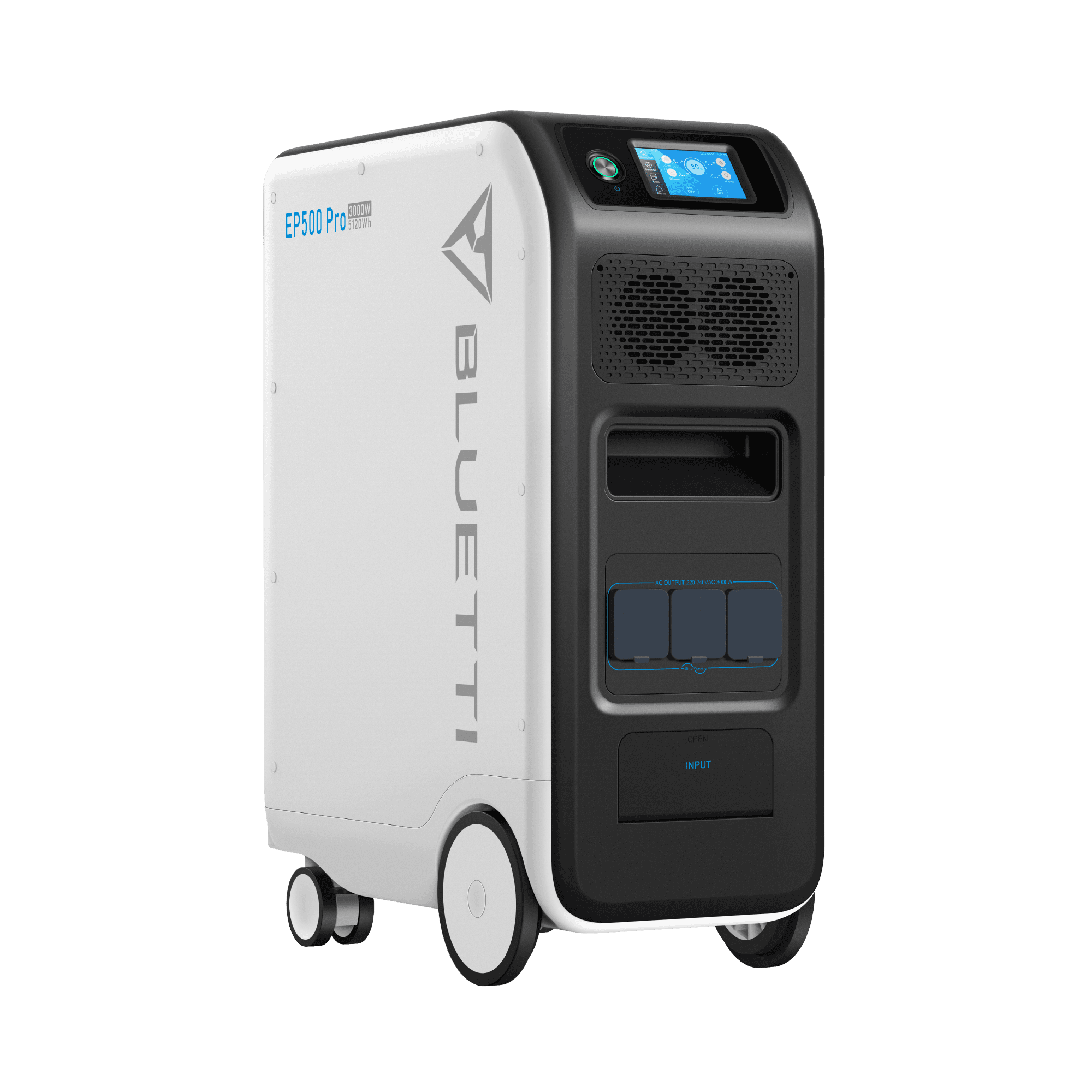 BLUETTI EP500Pro Estação de Energia Solar | 3.000 W 5.100 Wh 6